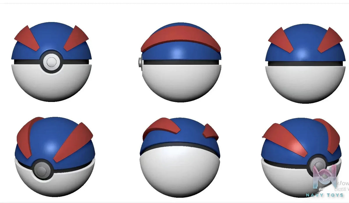 Miko Studio – Pokémon Poké Ball Great Ball & Beast Ball