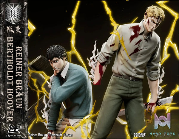 Light Team Studio – Attack on Titan Character Biography Series – Reiner & Bertolt