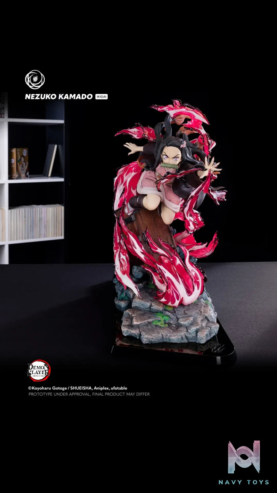 Tsume Studio - Demon Slayer: Kimetsu no Yaiba Nezuko Kamado IKIGAI (Licensed) resin statue Navy Toys anime figure