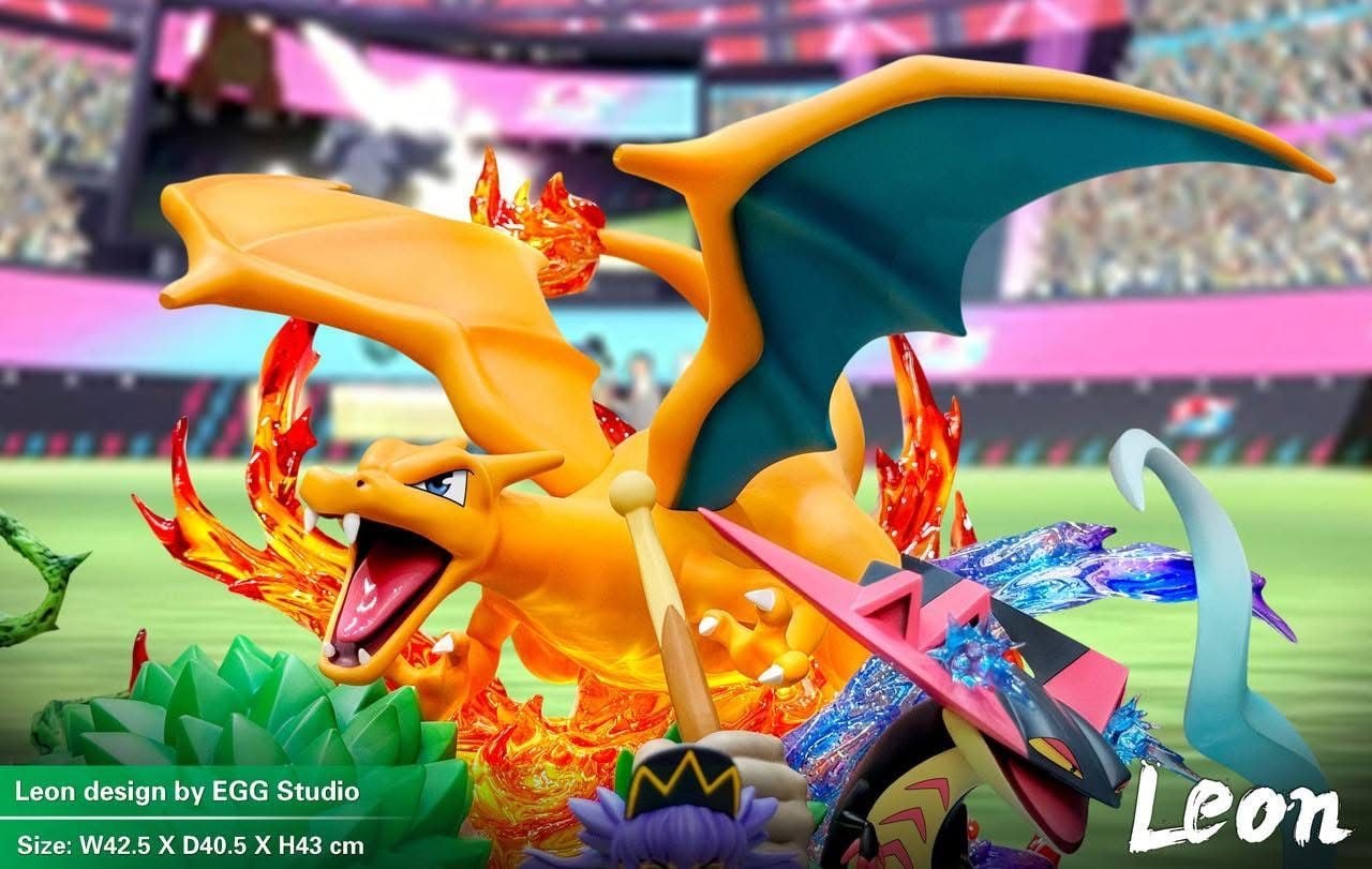 Leon - Pokemon - Egg Studio resin statue egg studio anime figure