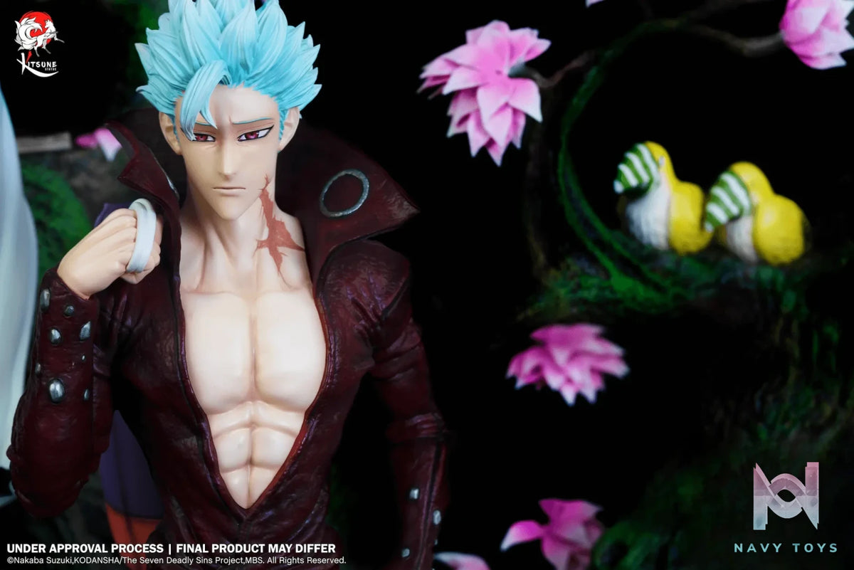 Kitsune Statue Studio – The Seven Deadly Sins Ban and Elaine (Licensed)