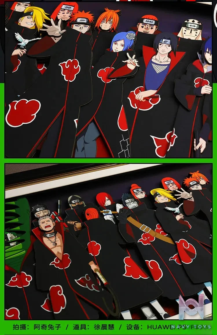 Yu Zhi Jiang Studio – Naruto Multiple Characters Series #5 3D Decorative Painting Naruto