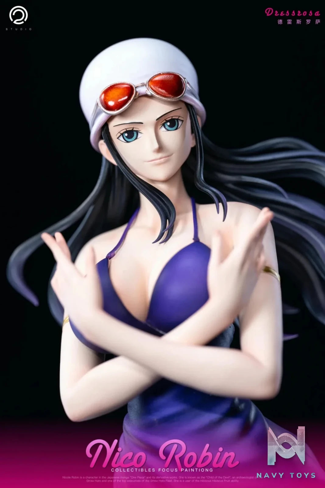 C2 Studio - One Piece Two years later Straw Hat Pirates Part 7 Nico Robin resin statue Navy Toys anime figure