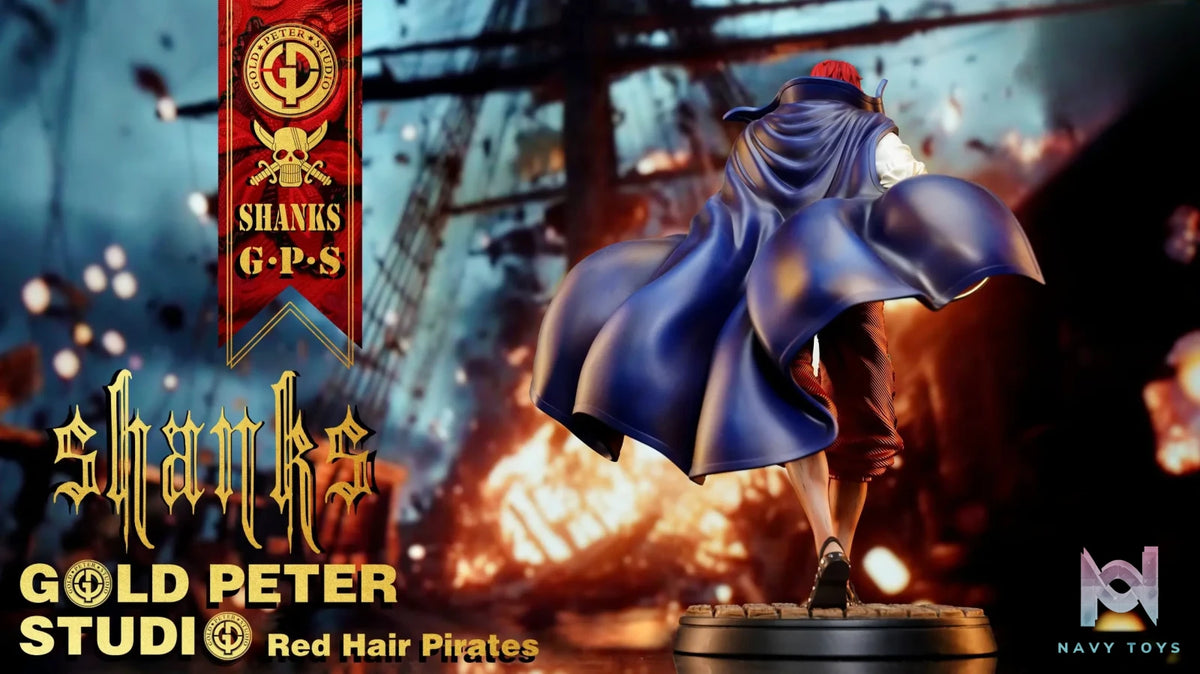 Gold Peter Studio – Shanks Red Hair Pirates One Piece