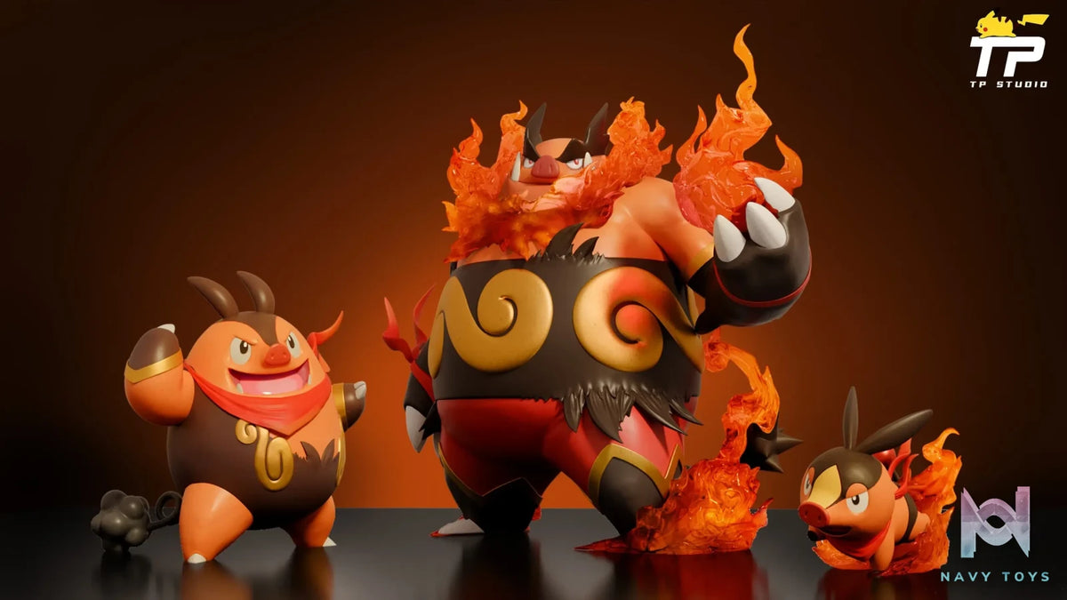 TP Studio – Pokémon Tepig Evolution Set