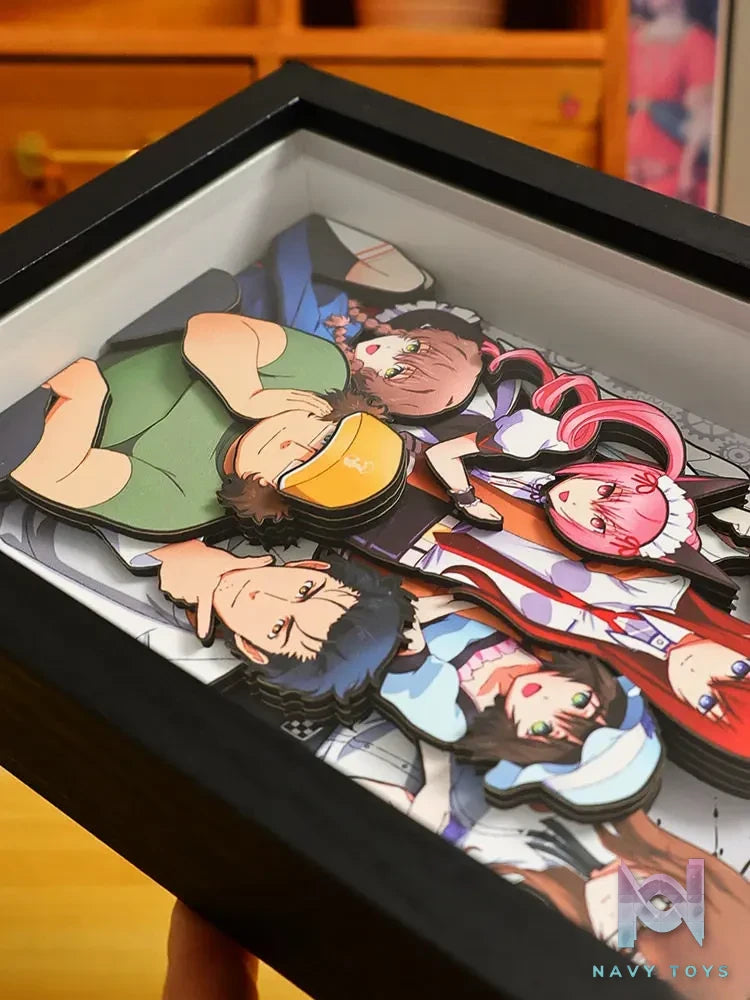 Yu Zhi Jiang Studio – Steins;Gate Multiple Characters 3D Decorative Painting Steins;Gate