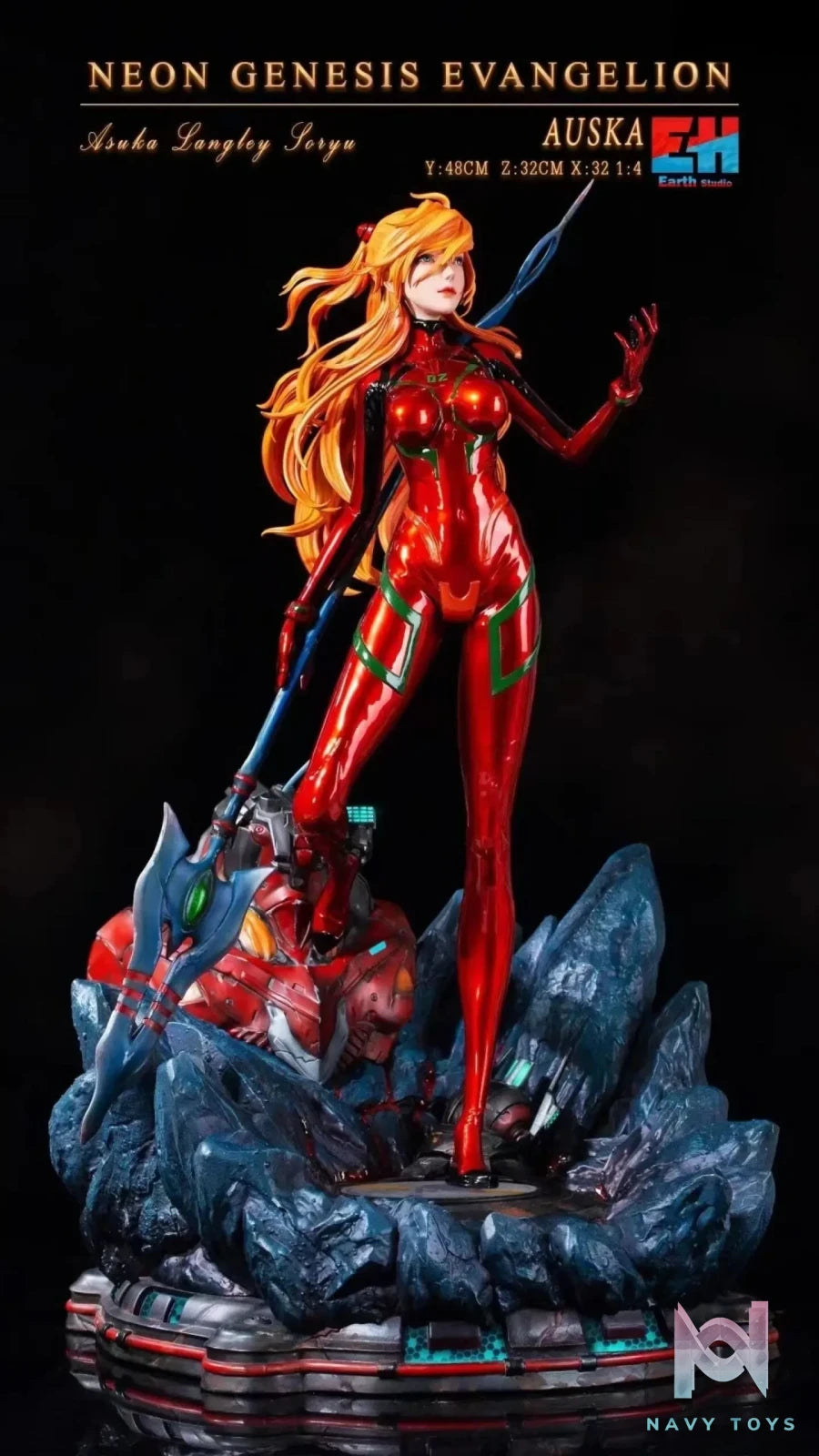 EARTH Studio – Neon Genesis Evangelion Battle Soryu Asuka Langley