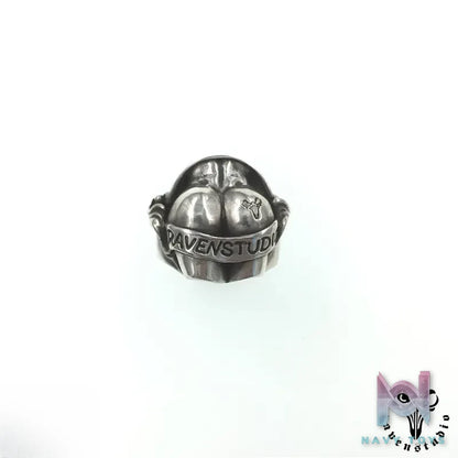 Raven Studio (silver jewelry) – Original Erotic Series “One Butt Silver” Couple Rings Eagle Head Ring Original