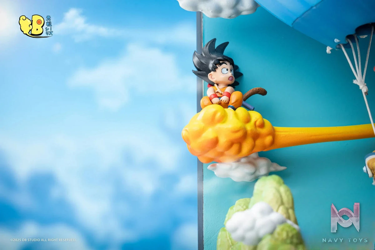 DB Studio – Dragon Ball Hot Air Balloon Son Goku & Oolong & Bulma