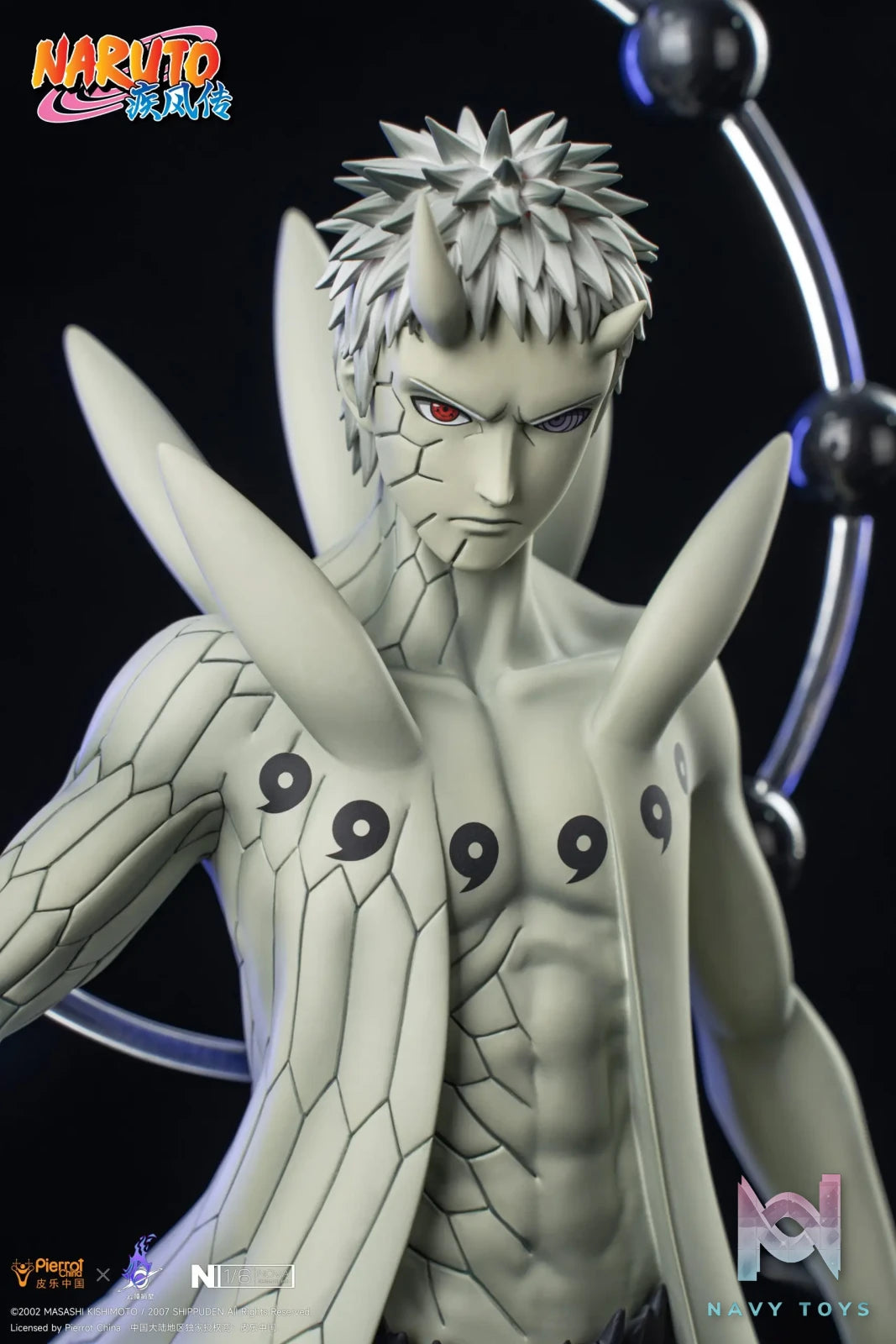 Pickstar Studio – Naruto Officially Licensed Uchiha Madara 1/6 Statue & Uchiha Obito 1/6 Statue (Licensed)