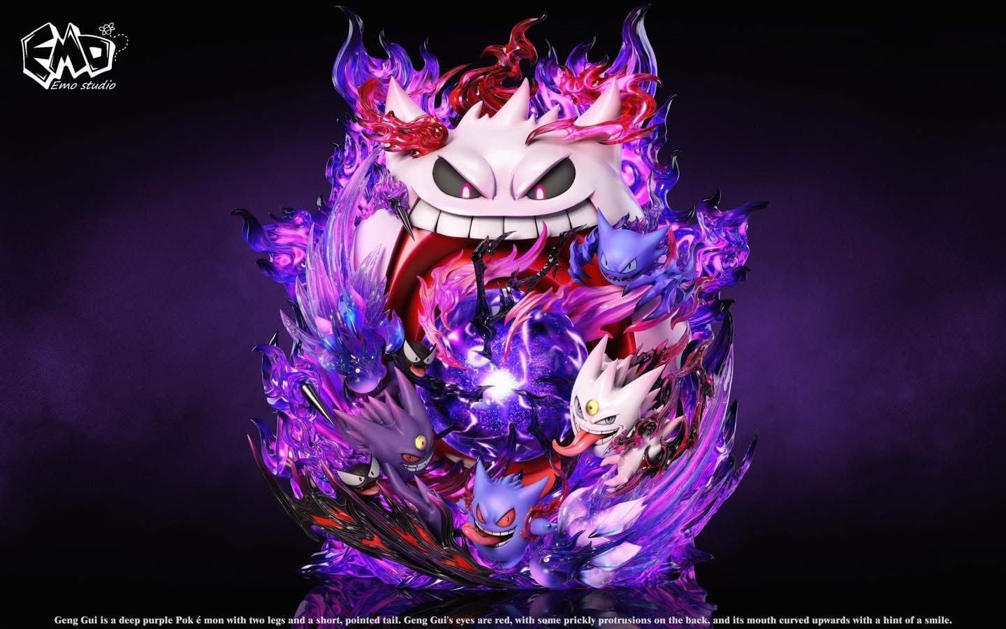 Gengar - Pokemon - EMO Studio resin statue emo studio anime figure
