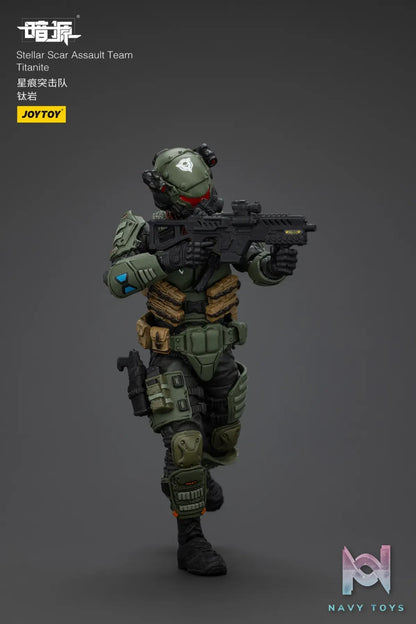 JOYTOY – Stellar Scar Assault Team Gravelgold & Darksilicon & Titanite & Firesulfur & Ghostmanganese JT01871 JT01888 JT01895 JT01901 JT01918 (Licensed)