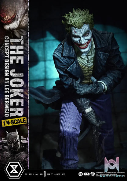Prime 1 Studio – Ultimate Premium Masterline Batman (Comics) The Joker (Concept Design by Lee Bermejo) UPMDC-15 UPMDC-15DX UPMDC-15DXS (Licensed)