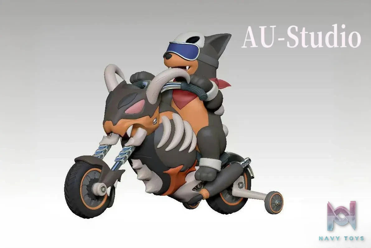 AU Studio – Pokémon Motorcycle Houndour