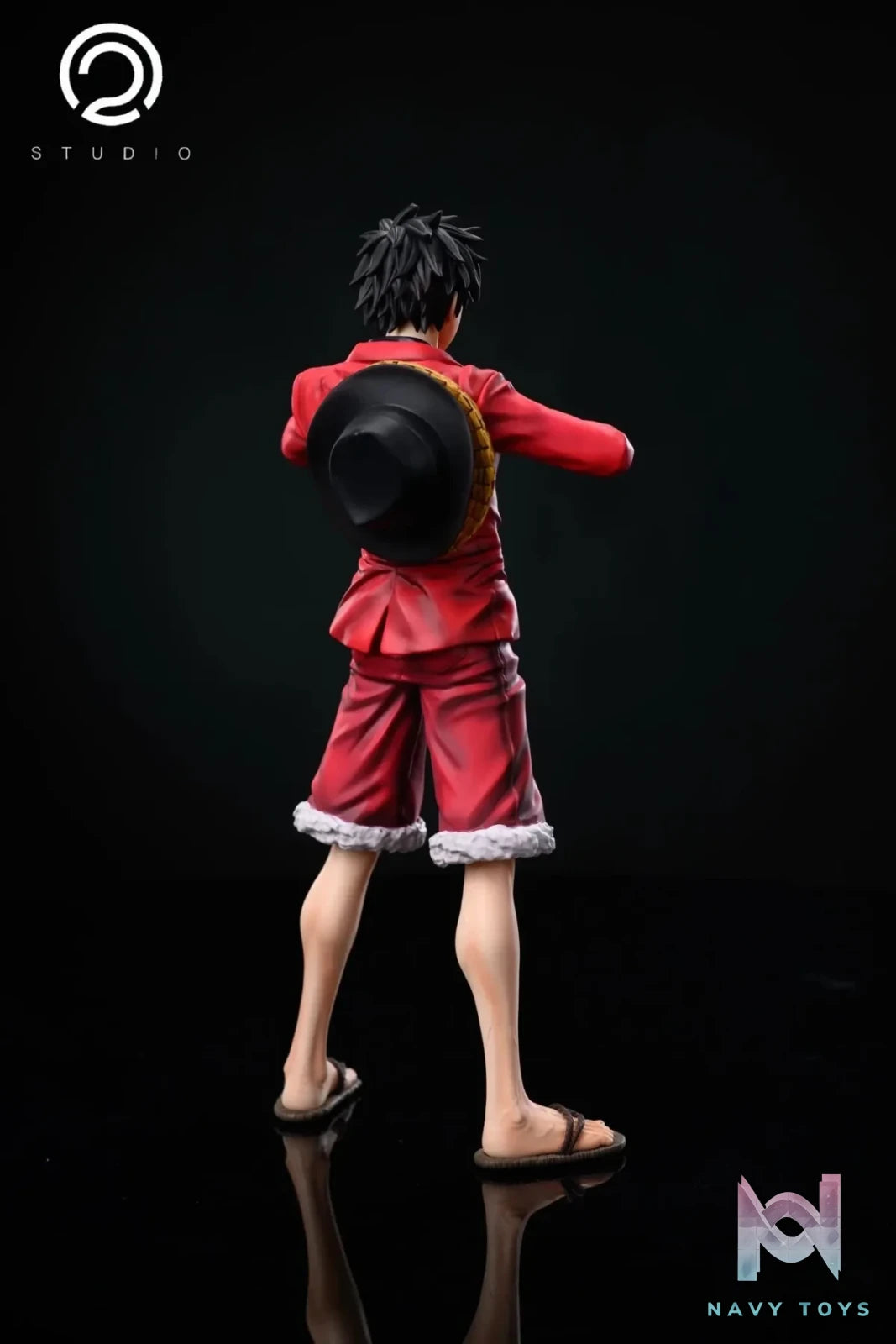 C2 Studio - One Piece POP Luffy series clothing resin statue Navy Toys anime figure