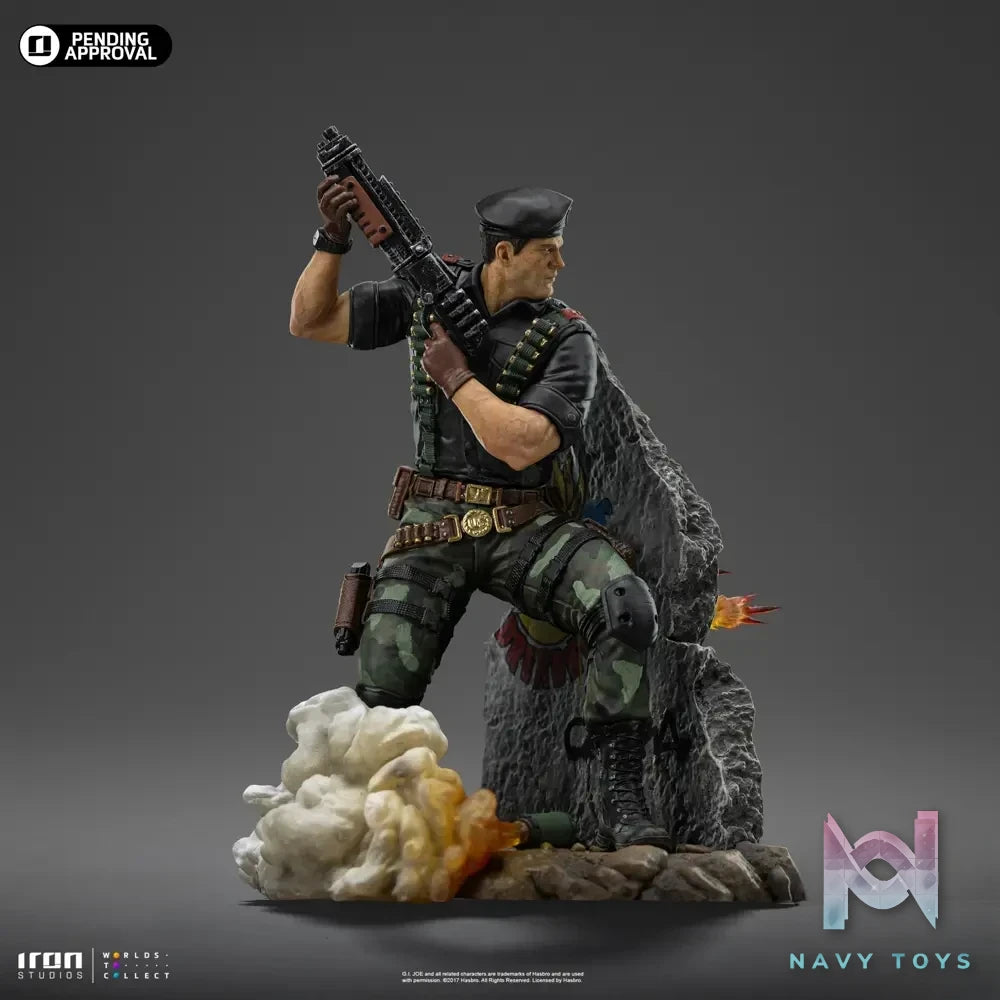 Iron Studio – G.I Joe Art Scale 1/10 Flint Statue HASBR120425-10 (Licensed)