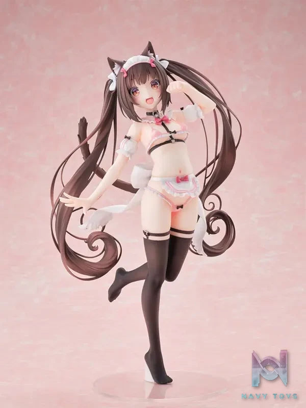 Orchid Seed – Nekopara Vanilla X Chocola Micro Bikini Maid 1/5.5 Complete Figure (Licensed)