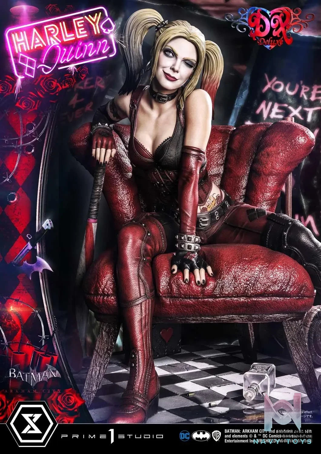Prime 1 Studio – Museum Masterline Batman: Arkham City Harley Quinn MMDC-47 MMDC-47DX MMDC-47DXS (Licensed)