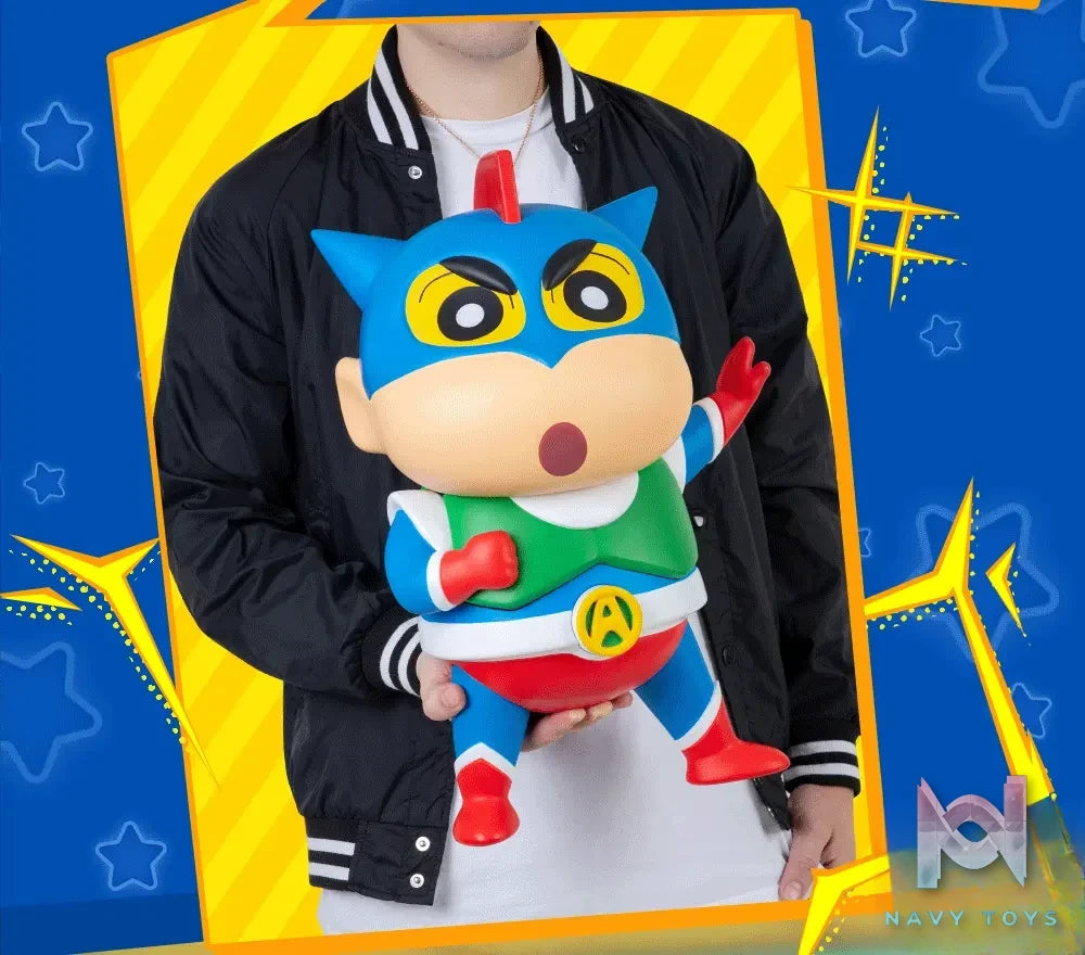 Innate Art Studio & 52toys Studio – Crayon Shin-chan Akushon Kamen PLUS