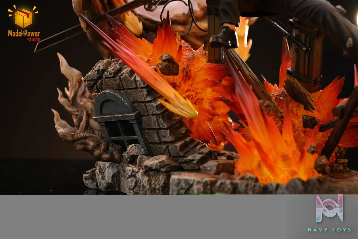 Model Power Studio – Attack on Titan #6 Street Fighting Levi Ackerman