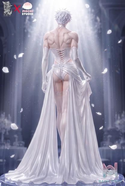 MOCHI Studio X Floating Light Studio – Handsome Men Wedding Gown Cos Series 001 Satoru Gojo Jujutsu Kaisen
