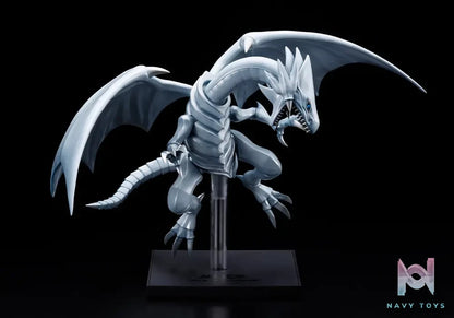 Kotobukiya – OSHI WORKS Yu-Gi-Oh! Duel Monsters Blue-Eyes White Dragon Complete Figure (Licensed)