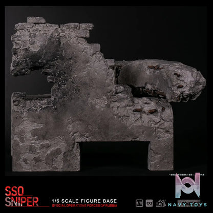 MOjingToys – Modular Series 1/6 Scale Urban Stairwell Ruins Diorama Base L008 (Licensed)
