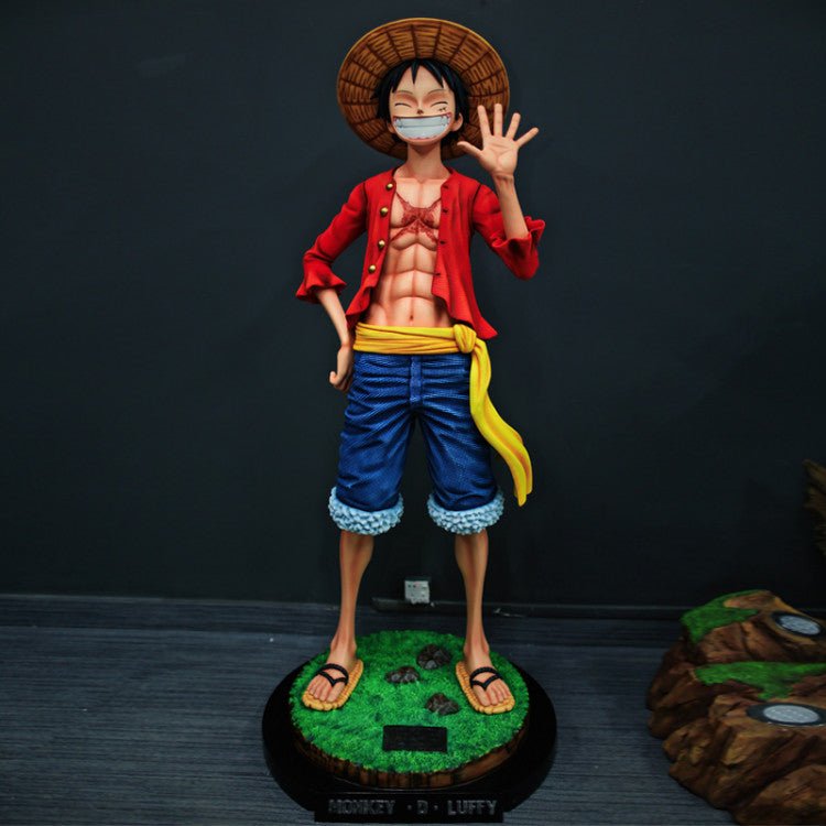 Luffy 1/1 resin statue Khác anime figure