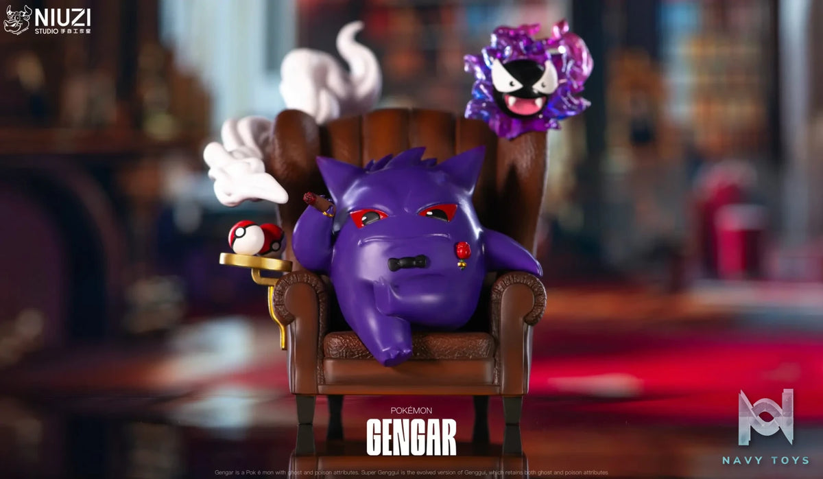 NiuZi Studio – Pokémon Gengar cosplay series #1 The Godfather