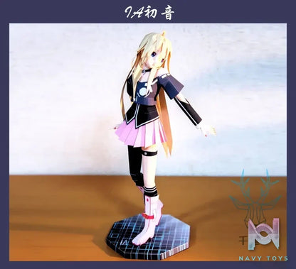 Qian Zhi Lu Studio – Hatsune Miku 3D Paper Model DIY Project Sekai