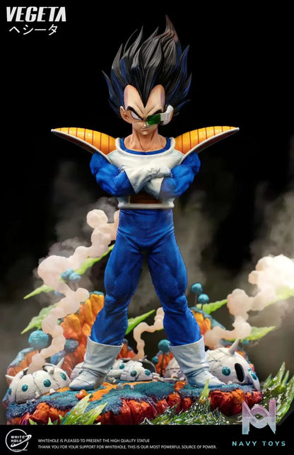 White Hole Studio – Dragon Ball Proud Saiyan Prince Shoulder Armor Battle Suit Vegeta