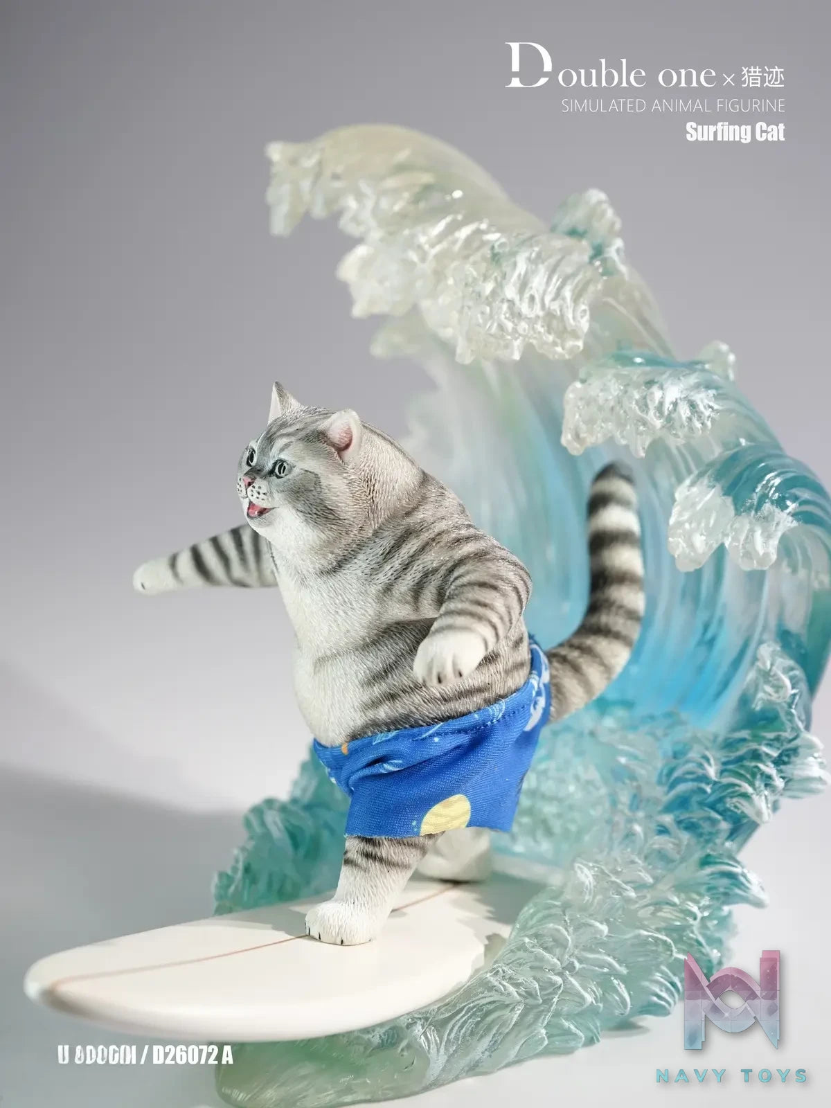 Double one x Lie Ji Studio – Surfer Cat D26072 (Licensed)