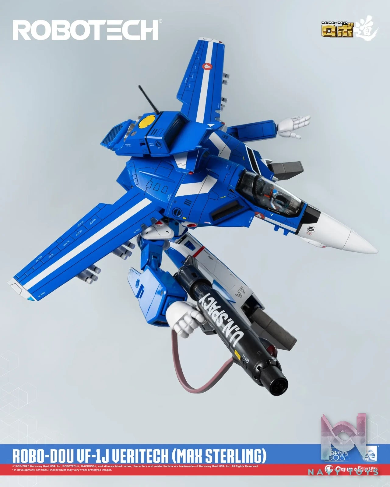 Threezero – ROBO-DOU ROBOTECH VF-1J Veritech (Max Sterling) (Licensed)