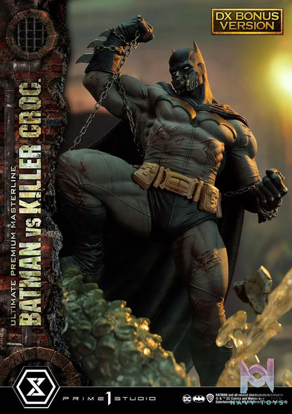 Prime 1 Studio – Ultimate Premium Masterline Batman (Comics) Batman Versus Killer Croc UPMDC-07 UPMDC-07DX UPMDC-07DXS (Licensed)