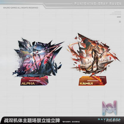 KURO GAMES – Punishing: Gray Raven Frame Theme Scene Illustration Stand (Licensed)