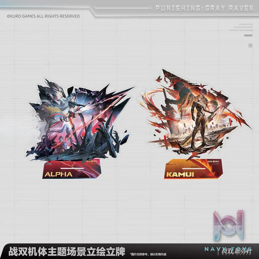 KURO GAMES – Punishing: Gray Raven Frame Theme Scene Illustration Stand (Licensed)