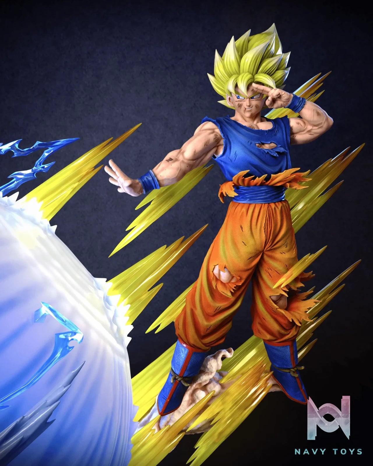 KD Collectibles – Goku vs Kid Buu Dragon Ball