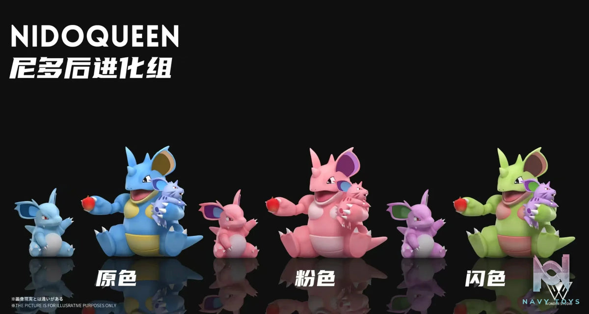 Wonder Studio – Nidoqueen Evolution Set Pokémon