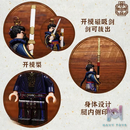 LEYILEBRICK Studio – Cao Cao Emperor Wu of Wei Three Kingdoms Original