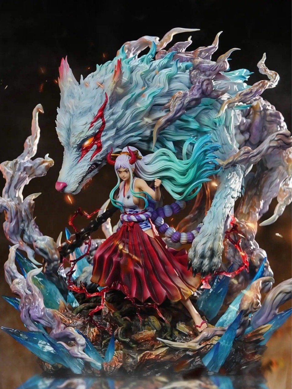 Yamato - One Piece - Buster Studio resin statue Buster studio anime figure