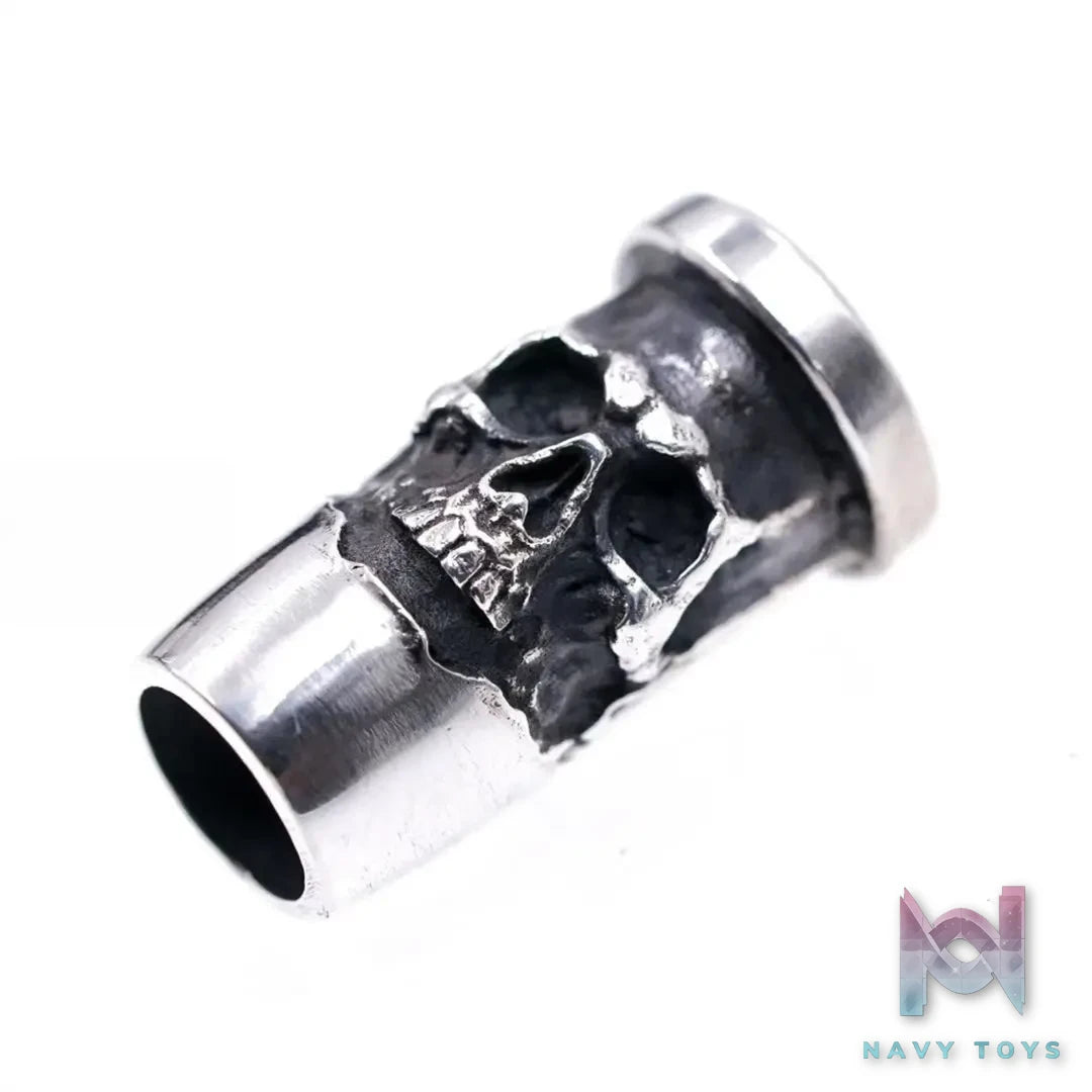 Raven Studio (silver jewelry) – Original Design Skull Bullet Pendant Original