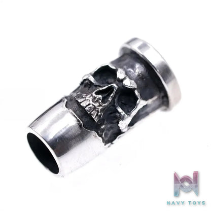Raven Studio (silver jewelry) – Original Design Skull Bullet Pendant Original
