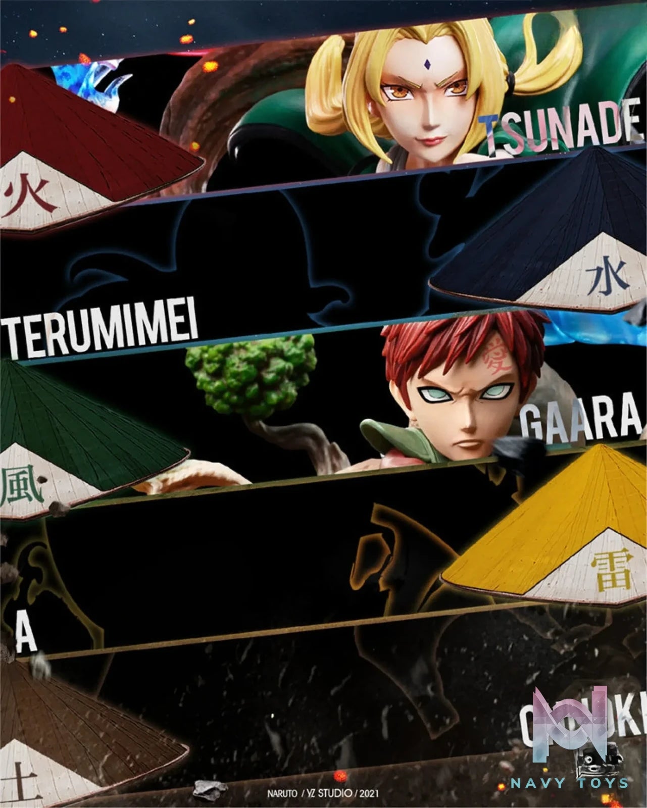 YZ Studio – Naruto Gaara
