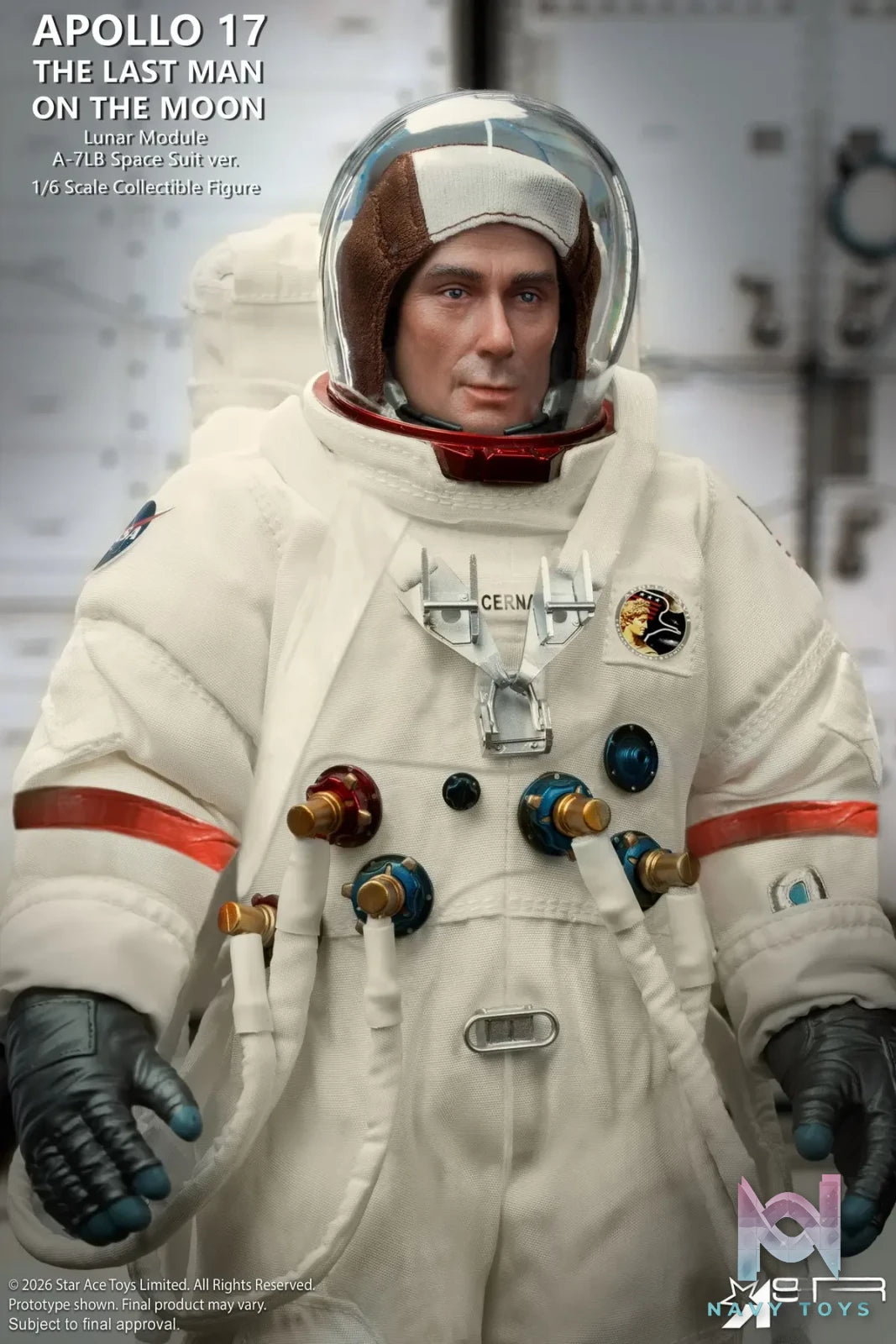 Star Ace Toys – Apollo17 The Last Man on the Moon 1/6 Action Figure SA0160 (Licensed)