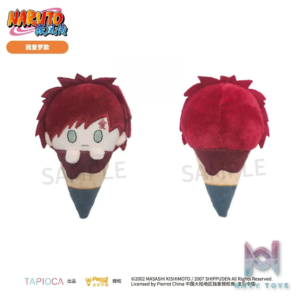 TAPIOCA – Naruto Shippuden Palm-Sized Ice Cream Plush Blind Box Vol. 1 X Vol. 2 (6 pieces / box) (Licensed)