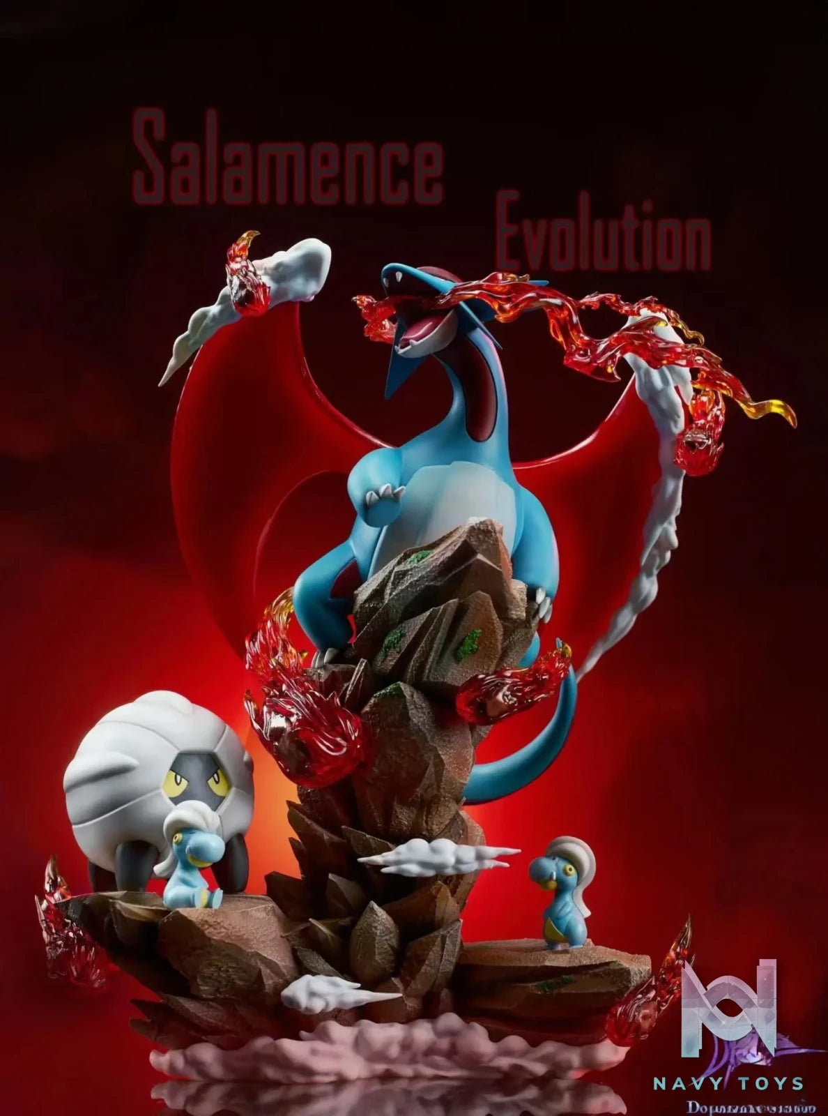 Dopamine Studio – Pokémon Salamence Evolution Group & Gengi