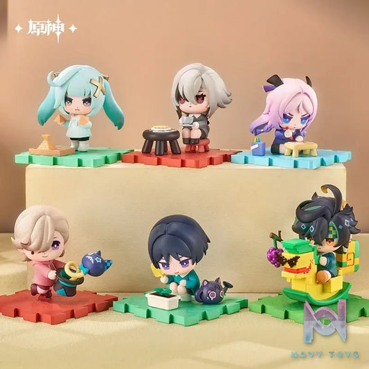 miHoyo – Genshin Dreamy Treasures Series Q-version Blind Boxes (6-pack) (Licensed)