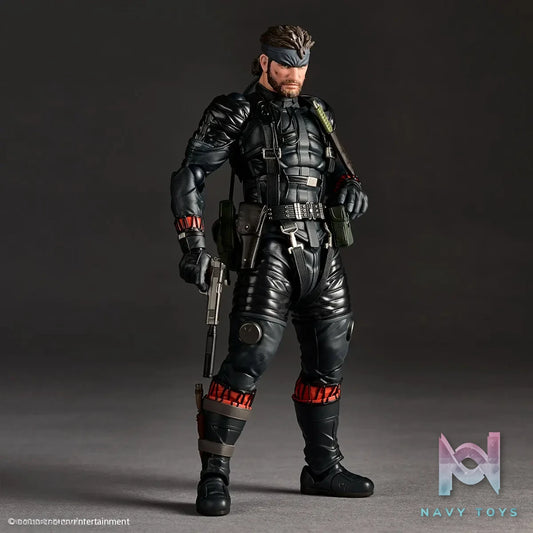 Kaiyodo – Revoltech Amazing Yamaguchi Naked Snake Sneaking Suit Ver (METAL GEAR SOLID DELTA: SNAKE EATER) (Licensed)