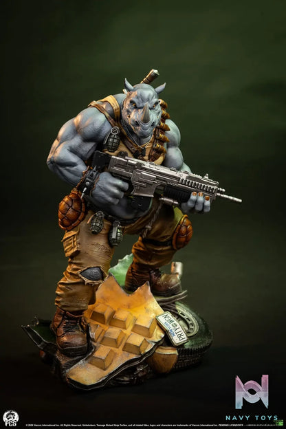 Premium Collectibles Studio – TMNT Legends Rocksteady 1/3 Scale Statue (Licensed)