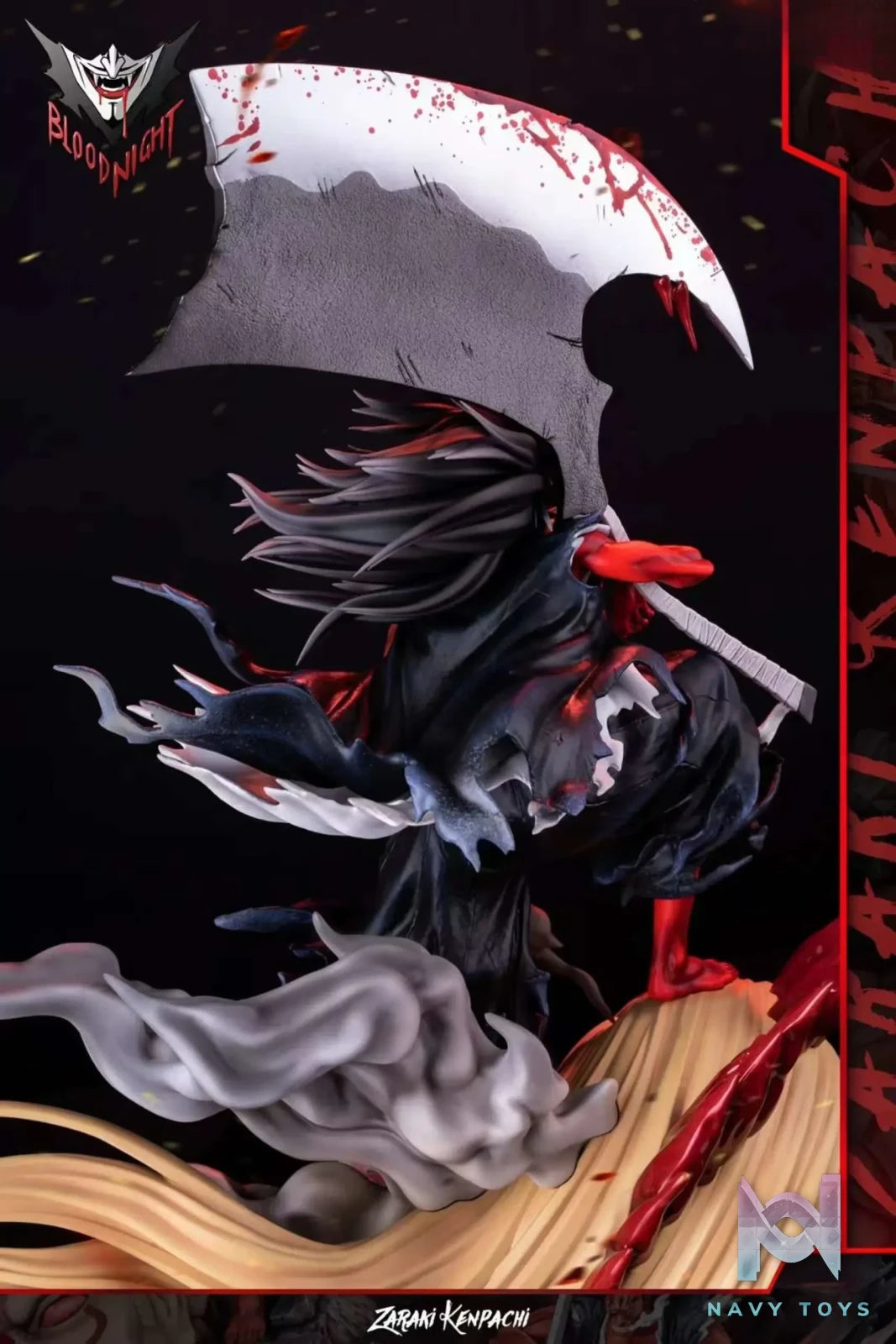 Blood Night Studio – Bleach Thousand Year Blood War Swastika Form Series #1—Zaraki Kenpachi